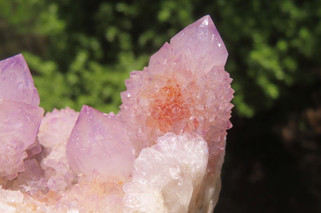 Natural Amethyst Spirit Quartz Clusters x 3 From Boekenhouthoek, South Africa - Toprock Gemstones and Minerals 
