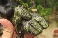 Hand Made Mixed Stone Mermaid Carvings x 2 From Zimbabwe