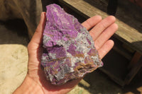 Natural Metallic Purpurite Cobbed Specimens x 2 From Erongo, Namibia - Toprock Gemstones and Minerals 