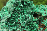 Natural Silky Malachite Specimens x 2 From Kasompe, Congo - Toprock Gemstones and Minerals 