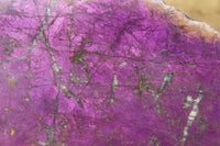 Polished On One Side Metallic Purpurite Specimens x 3 From Namibia - Toprock Gemstones and Minerals 