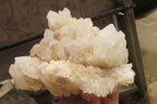 Natural White Quartz Cluster x 1 From Madagascar - Toprock Gemstones and Minerals 