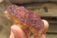 Natural Amethystos Amethyst Specimens x 12 From Kwaggafontein, South Africa - Toprock Gemstones and Minerals 