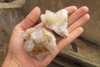 Natural Limonite Spirit Quartz Clusters x 12 From Boekenhouthoek, South Africa - Toprock Gemstones and Minerals 