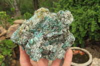 Natural Rare Emerald Mica In Matrix Cobbed Specimens x 4 From Mutoko, Zimbabwe - Toprock Gemstones and Minerals 
