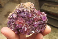 Natural Amethystos Amethyst Specimens x 12 From Kwaggafontein, South Africa - Toprock Gemstones and Minerals 