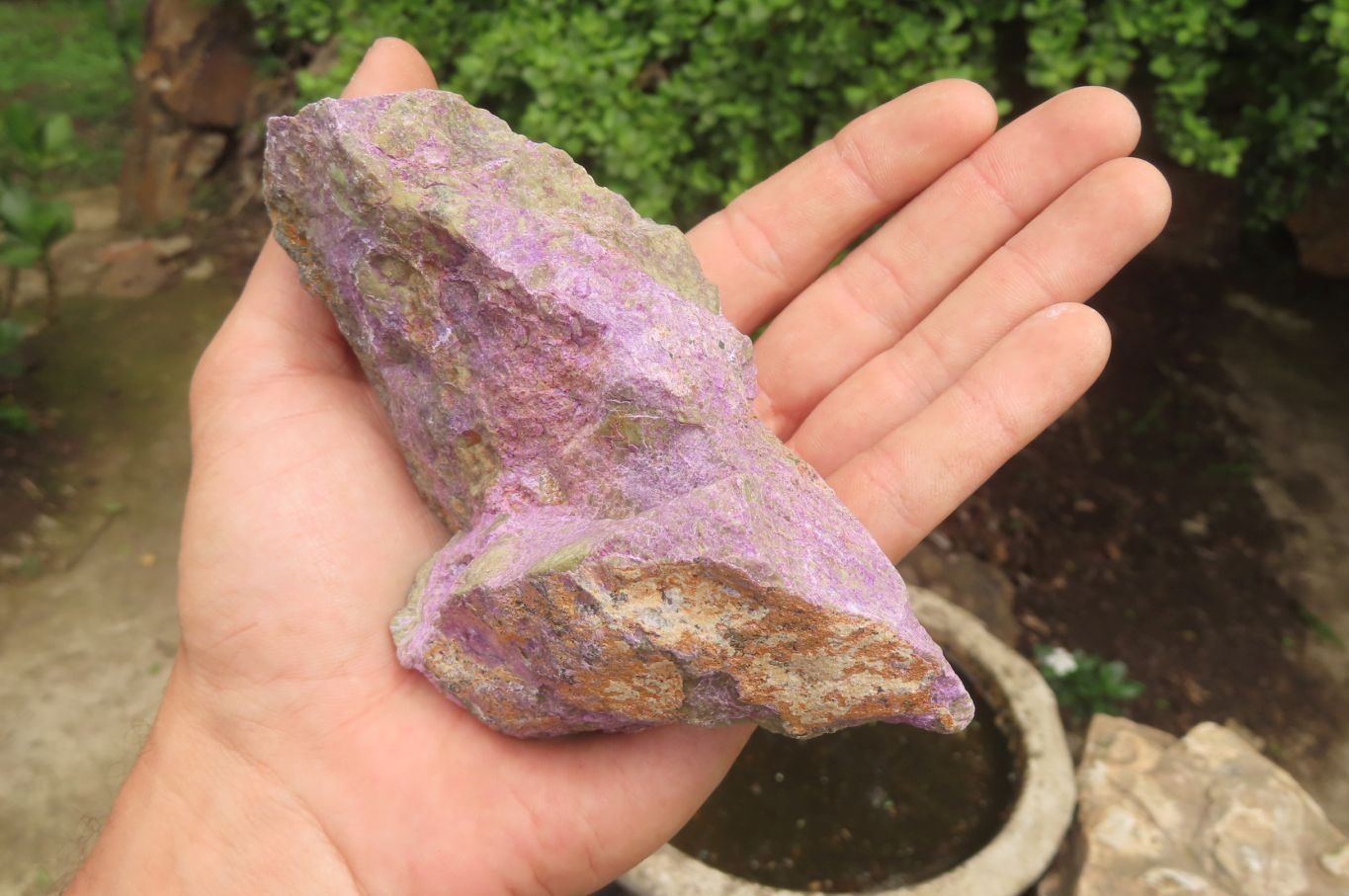 Natural Stichtite Cobbed Specimens x 9 From Barberton, South Africa - Toprock Gemstones and Minerals 