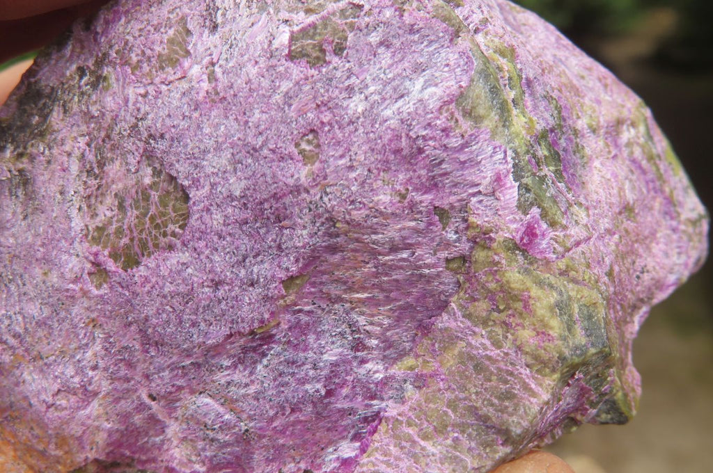 Natural Stichtite Cobbed Specimens x 9 From Barberton, South Africa - Toprock Gemstones and Minerals 