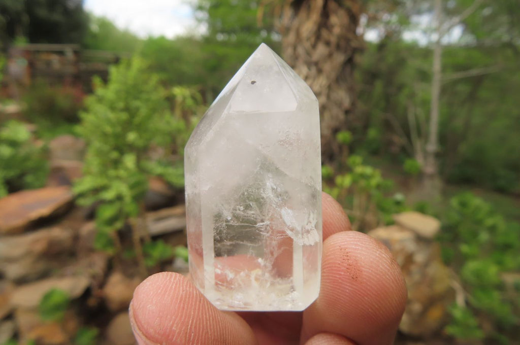 Polished Clear Quartz Crystals x 35 From Madagascar - Toprock Gemstones and Minerals 
