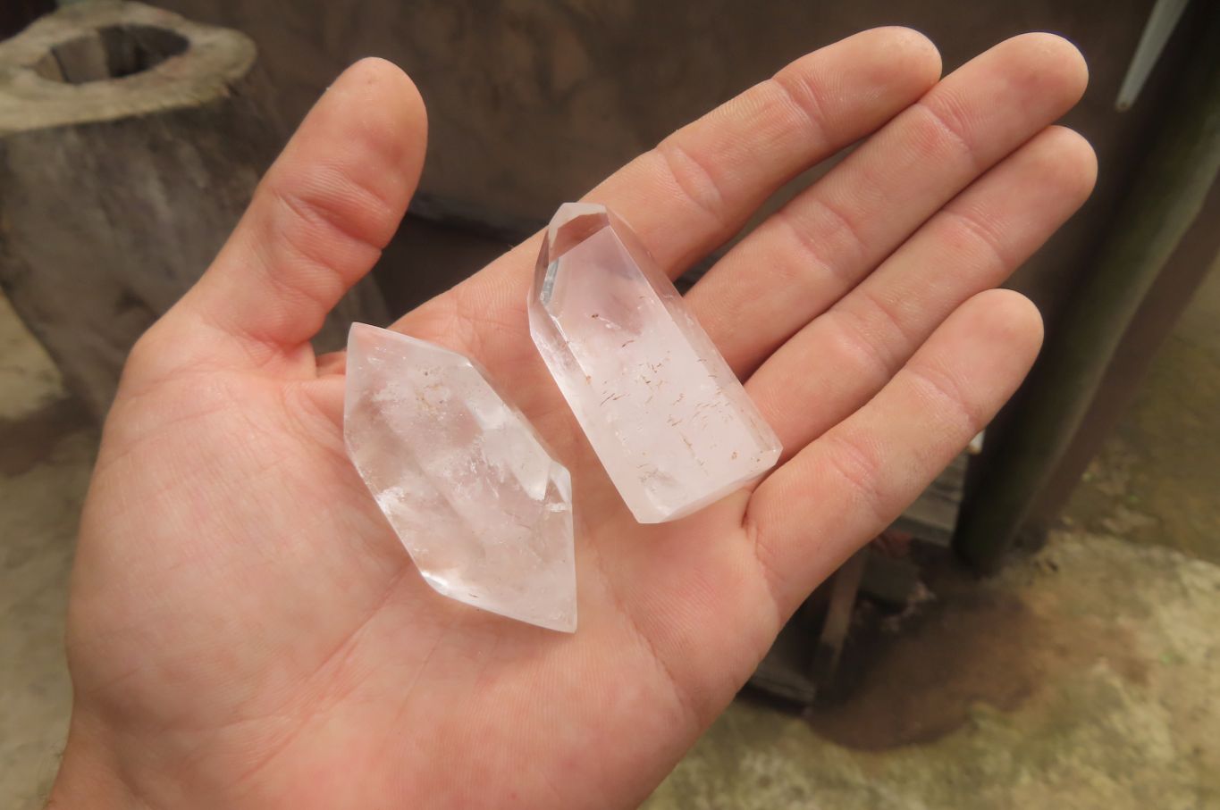 Polished Clear Quartz Crystals x 35 From Madagascar - Toprock Gemstones and Minerals 