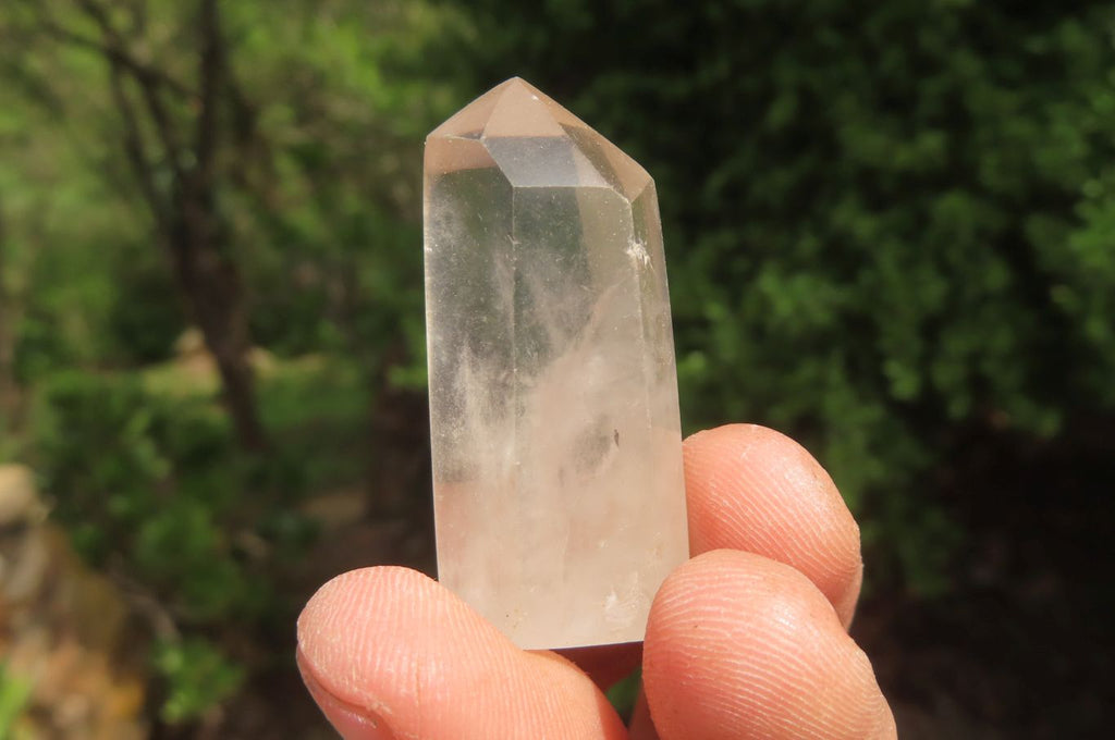 Polished Clear Quartz Crystals x 35 From Madagascar - Toprock Gemstones and Minerals 