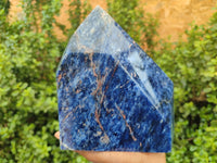 Polished Sodalite Point-Prism x 1 From Namibia - Toprock Gemstones and Minerals 