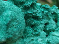 Natural Silky Malachite Specimens x 2 From Kasompe, Congo - Toprock Gemstones and Minerals 