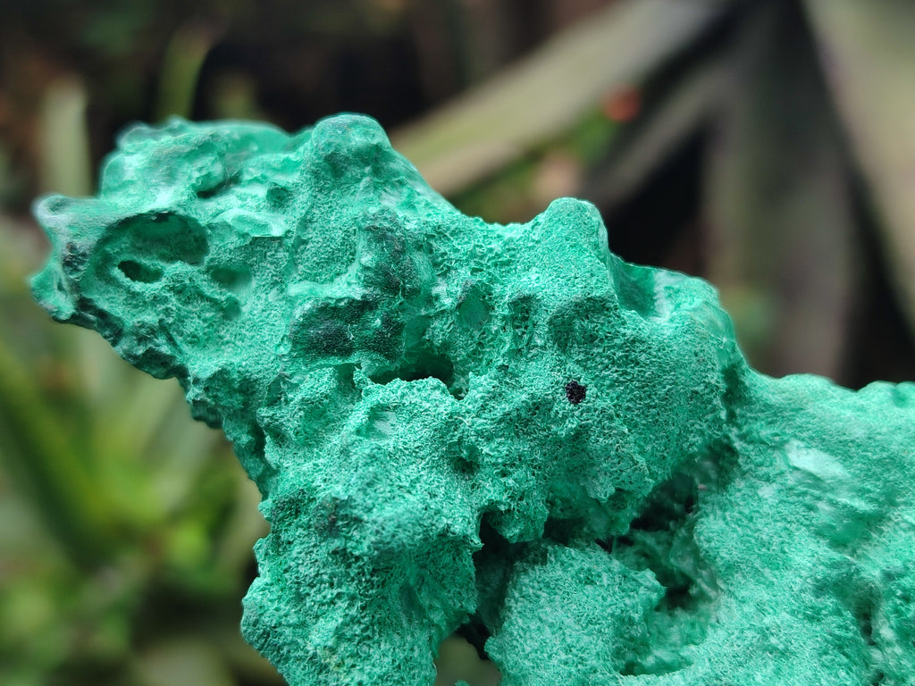 Natural Silky Malachite Specimens x 2 From Kasompe, Congo - Toprock Gemstones and Minerals 