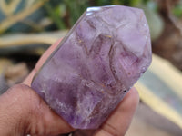 Polished Smokey Amethyst Window Quartz Points x 15 From Akansobe, Madagascar - Toprock Gemstones and Minerals 