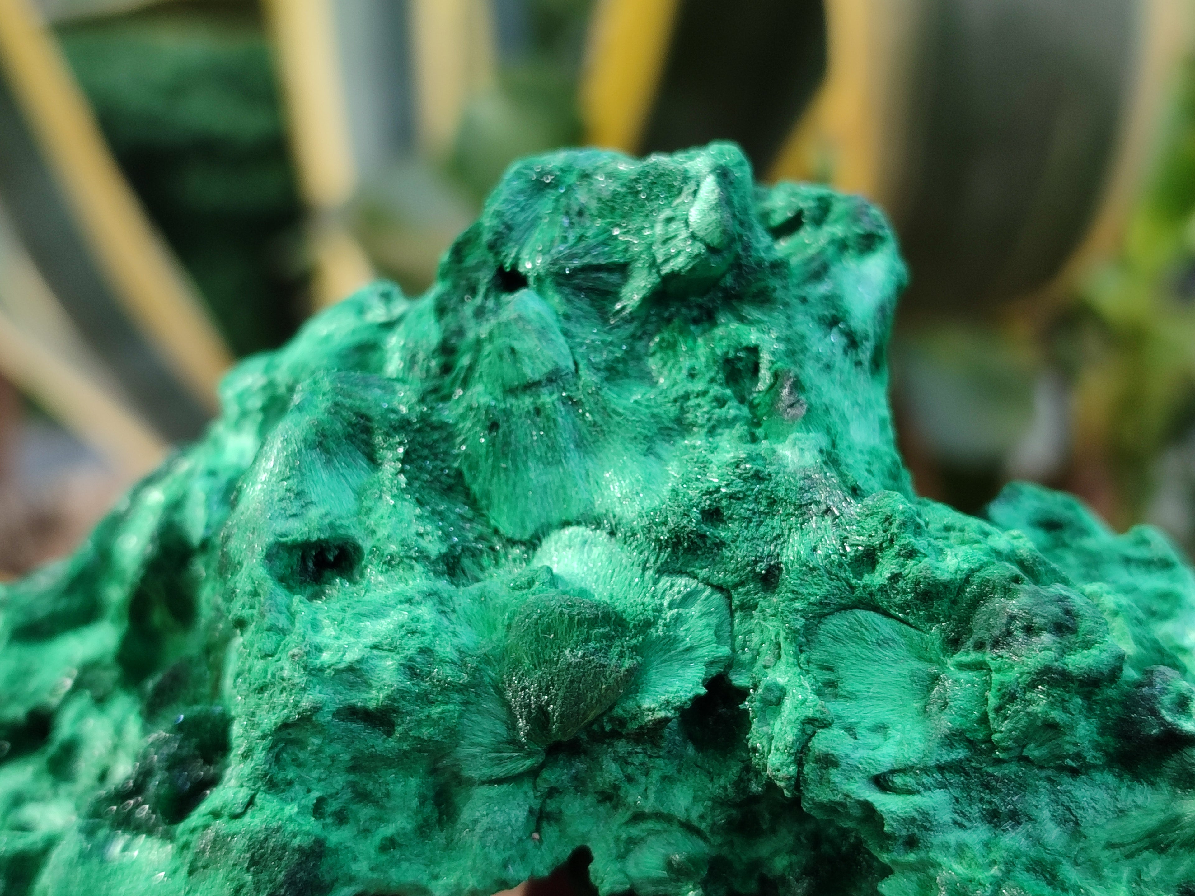 Natural Silky Malachite Specimens x 3 From Kasompe, Congo - Toprock Gemstones and Minerals 