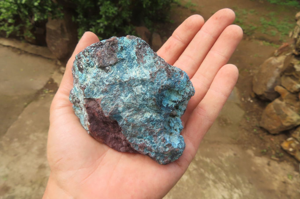 Natural Shattuckite with Chrysocolla & Malachite x 12 from Kaokoveld, Namibia - Toprock Gemstones and Minerals 