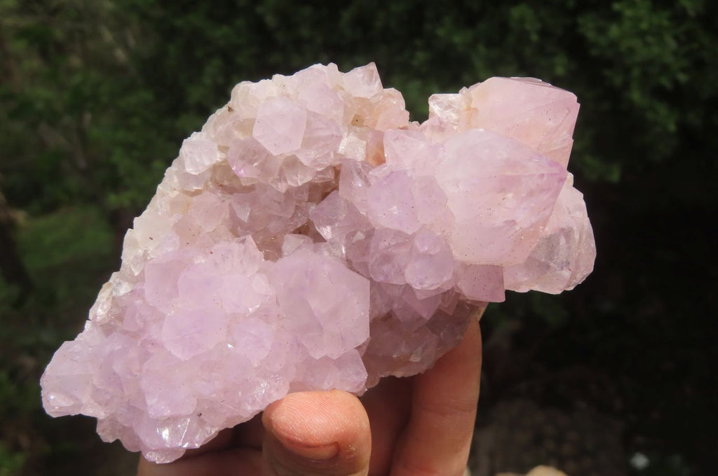 Natural Amethyst Spirit Quartz Clusters x 2 From Boekenhouthoek, South Africa - Toprock Gemstones and Minerals 