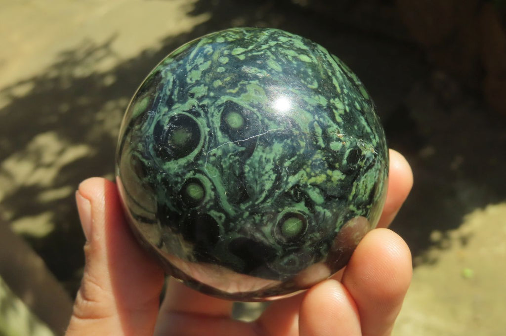 Polished Stromatolite Jasper Spheres x 4 From Madagascar - Toprock Gemstones and Minerals 