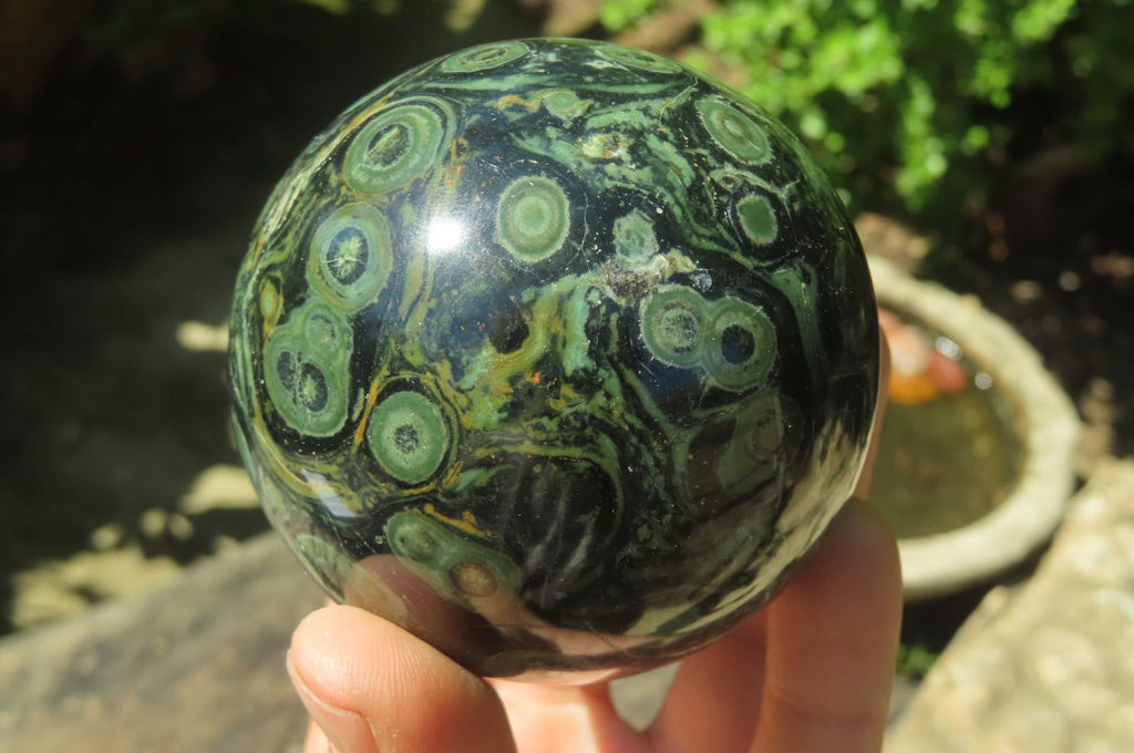 Polished Stromatolite Jasper Spheres x 4 From Madagascar - Toprock Gemstones and Minerals 