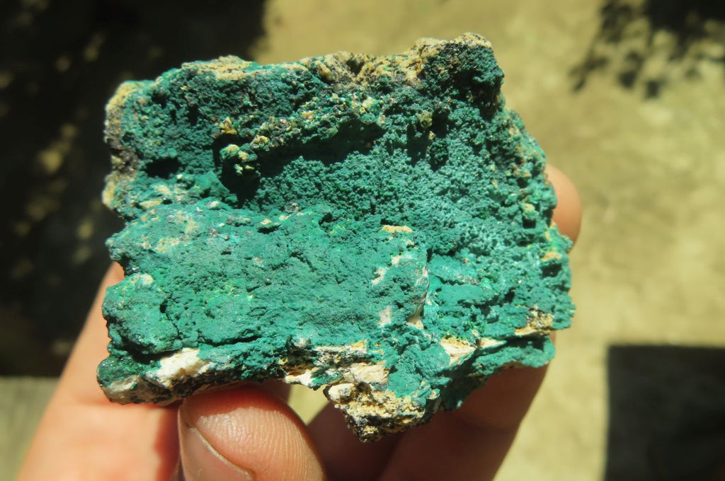 Natural Botryoidal Malachite Specimens x 12 From Congo - Toprock Gemstones and Minerals 