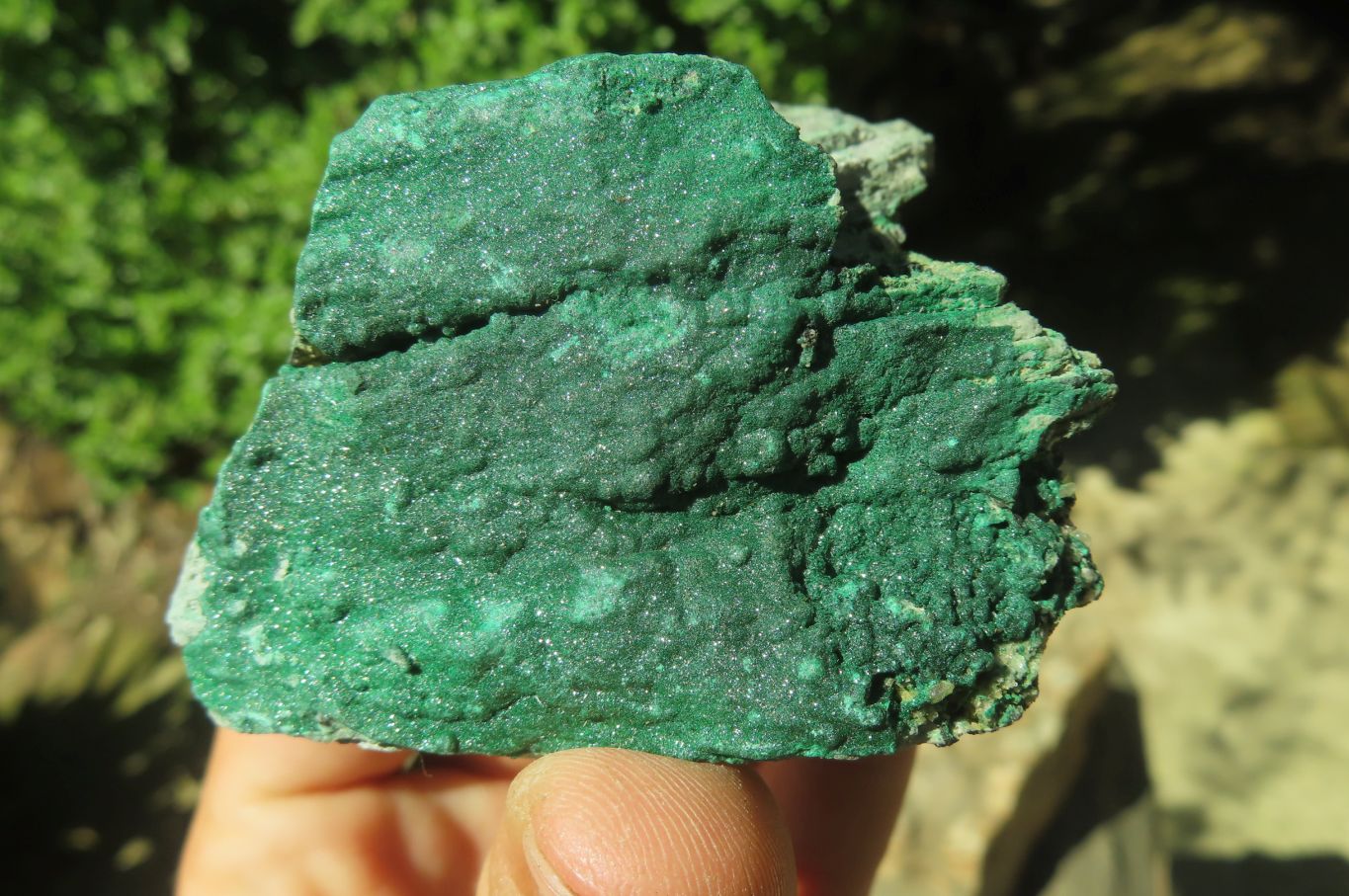 Natural Botryoidal Malachite Specimens x 12 From Congo - Toprock Gemstones and Minerals 