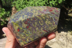 Polished Dragons Blood Stone Points x 2 From Tshipise, South Africa - Toprock Gemstones and Minerals 