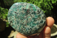 Polished Rare Emerald Mica In Matrix Standing Free Forms x 3 From Mutoko, Zimbabwe - Toprock Gemstones and Minerals 