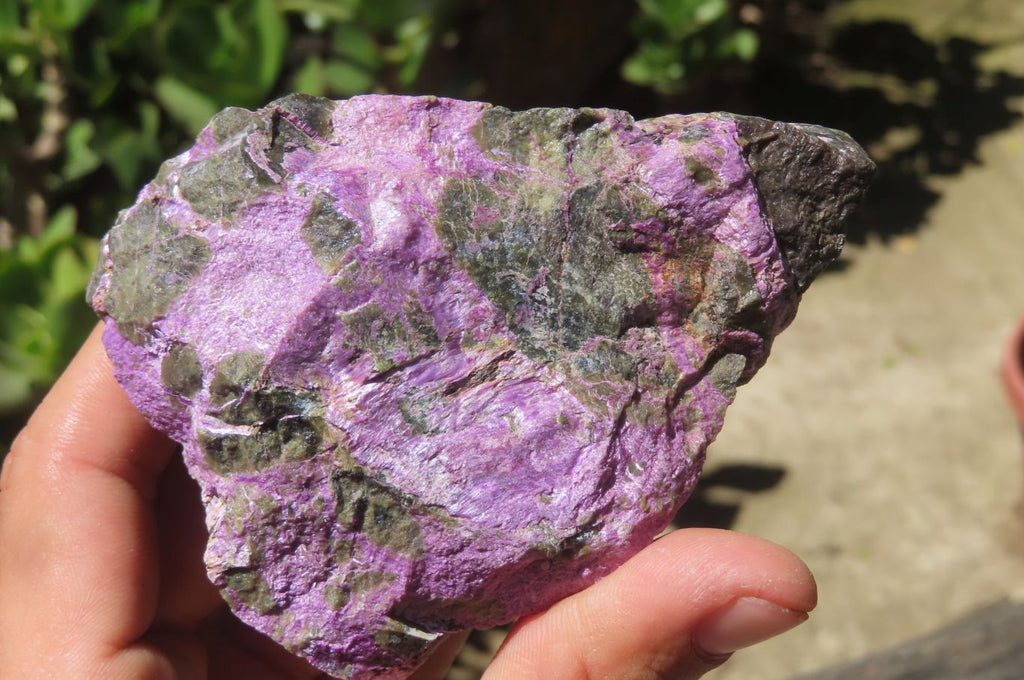 Natural Stichtite Cobbed Specimens x 6 From Barberton, South Africa - Toprock Gemstones and Minerals 