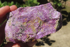 Natural Stichtite Cobbed Specimens x 6 From Barberton, South Africa - Toprock Gemstones and Minerals 