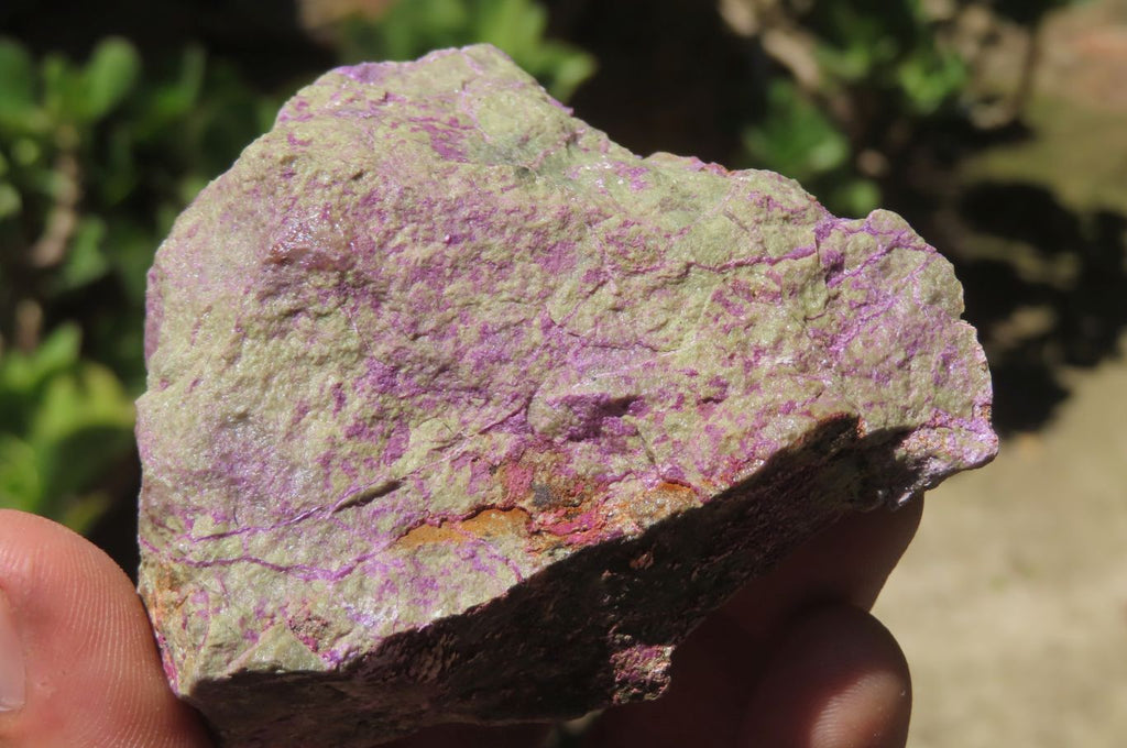 Natural Stichtite Cobbed Specimens x 6 From Barberton, South Africa - Toprock Gemstones and Minerals 