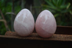 Polished Rose Quartz Eggs - Sold Per Item - From Namibia - Toprock Gemstones and Minerals 