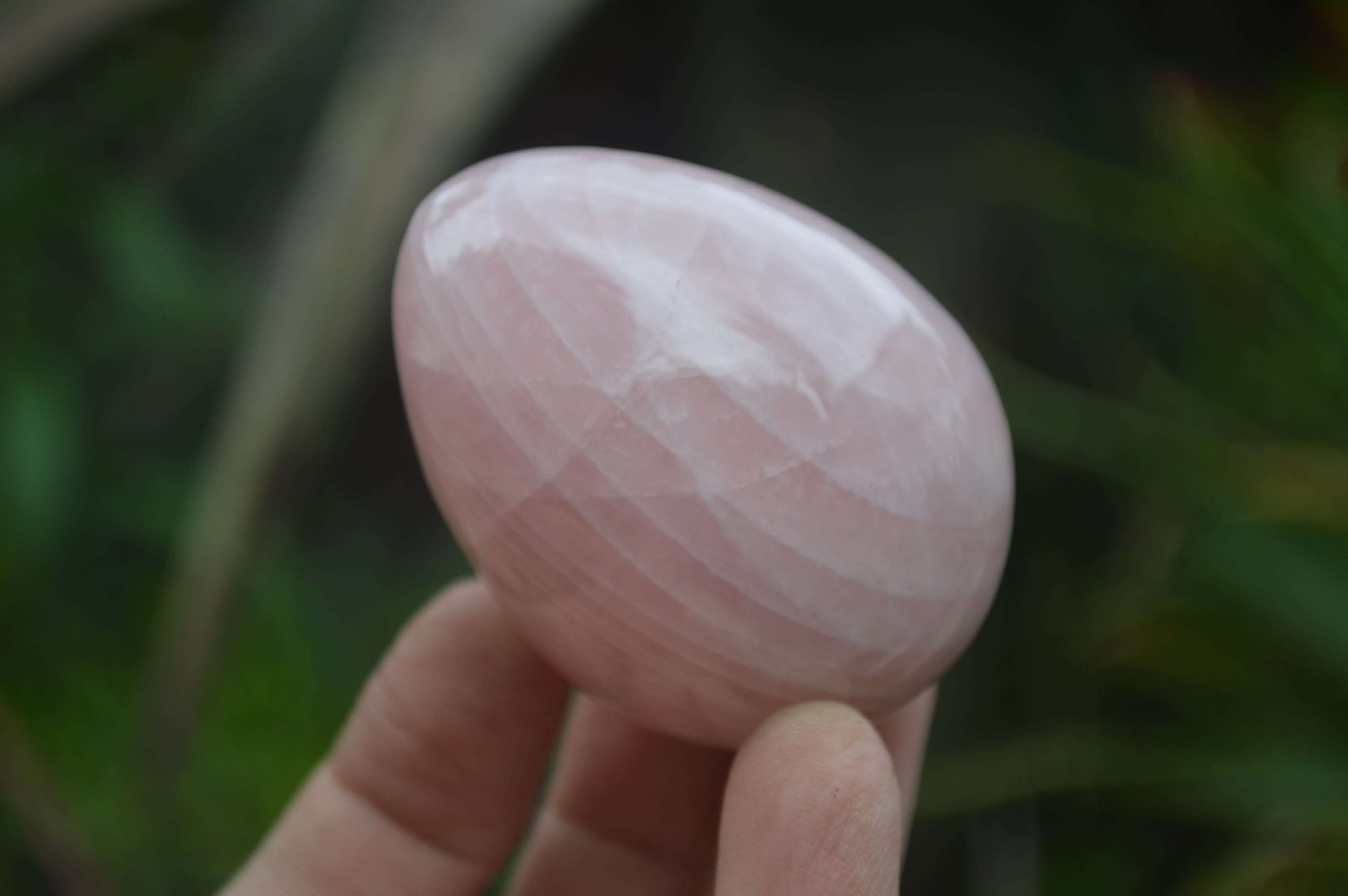 Polished Rose Quartz Eggs - Sold Per Item - From Namibia - Toprock Gemstones and Minerals 