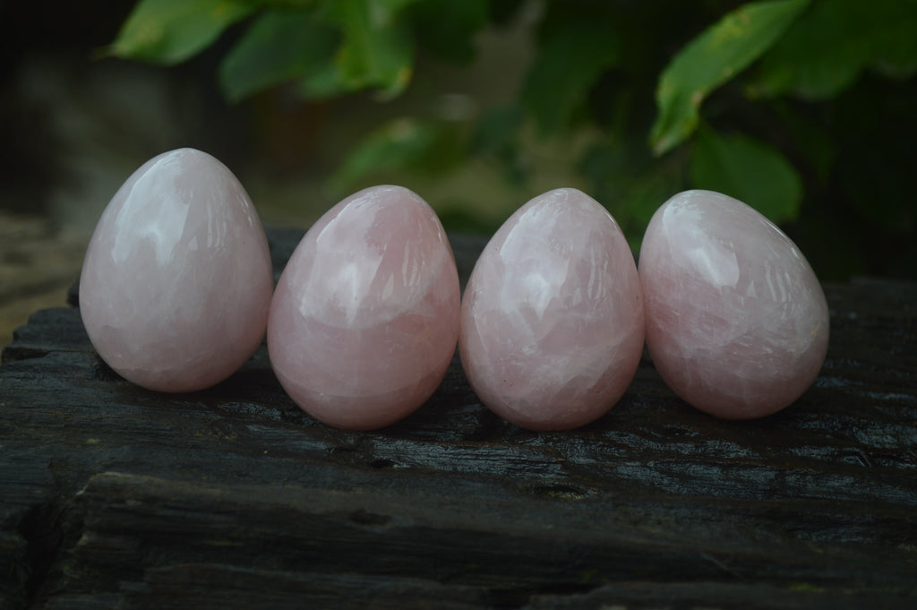 Polished Rose Quartz Eggs - Sold Per Item - From Namibia - Toprock Gemstones and Minerals 