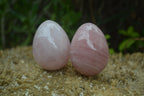 Polished Rose Quartz Eggs - Sold Per Item - From Namibia - Toprock Gemstones and Minerals 