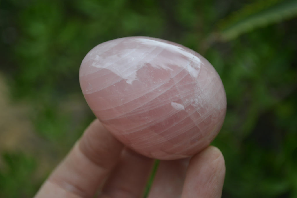 Polished Rose Quartz Eggs - Sold Per Item - From Namibia - Toprock Gemstones and Minerals 