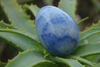 Polished Small Blue Marble Eggs - Sold Per Item - From China - Toprock Gemstones and Minerals 