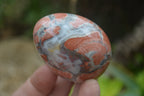 Polished Brecciated Red Jasper Eggs - Sold Per Item - From Northern Cape South Africa - Toprock Gemstones and Minerals 
