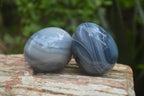 Polished Large Banded Agate Eggs - Sold Per Item - From Madagascar - Toprock Gemstones and Minerals 