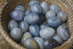 Polished Large Banded Agate Eggs - Sold Per Item - From Madagascar - Toprock Gemstones and Minerals 