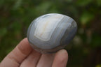 Polished Large Banded Agate Eggs - Sold Per Item - From Madagascar - Toprock Gemstones and Minerals 
