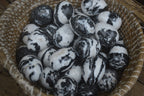 Polished Zebra Marble Eggs - Sold Per Item - From Australia - Toprock Gemstones and Minerals 
