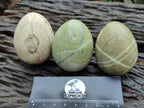 Polished African Banded Butter Jade Eggs - Sold Per Item - From Bronkhorstspruit, South Africa - Toprock Gemstones and Minerals 