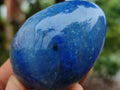 Polished Large Blue Marble Eggs - Sold Per Item - From China - Toprock Gemstones and Minerals 
