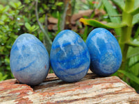 Polished Large Blue Marble Eggs - Sold Per Item - From China - Toprock Gemstones and Minerals 