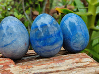 Polished Large Blue Marble Eggs - Sold Per Item - From China - Toprock Gemstones and Minerals 