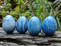 Polished Large Blue Marble Eggs - Sold Per Item - From China - Toprock Gemstones and Minerals 