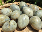 Polished White Labradorite Eggs - Sold Per Item - From Madagascar - Toprock Gemstones and Minerals 