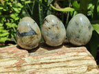 Polished White Labradorite Eggs - Sold Per Item - From Madagascar - Toprock Gemstones and Minerals 