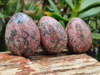 Polished Large Snakeskin Rhyolite Jasper Gemstone Eggs - Sold Per Item - From Australia - Toprock Gemstones and Minerals 